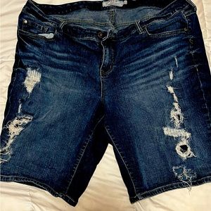 Size 24 Torrid Jean shorts